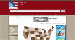 Desktop Screenshot of clubs24.us